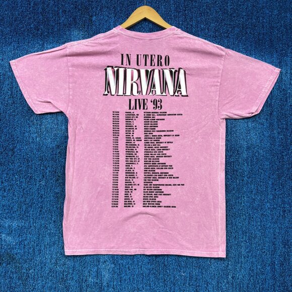 Nirvana In Utero Grunge Rock Tshirt Size Large - Picture 3 of 5